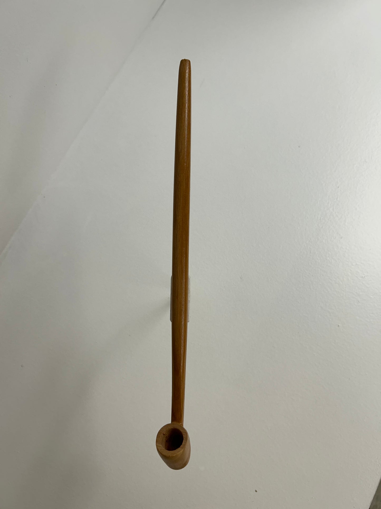 12 1/2" Cherry wood pipe with 5/8" bowl diameter and 3/4" bowl depth