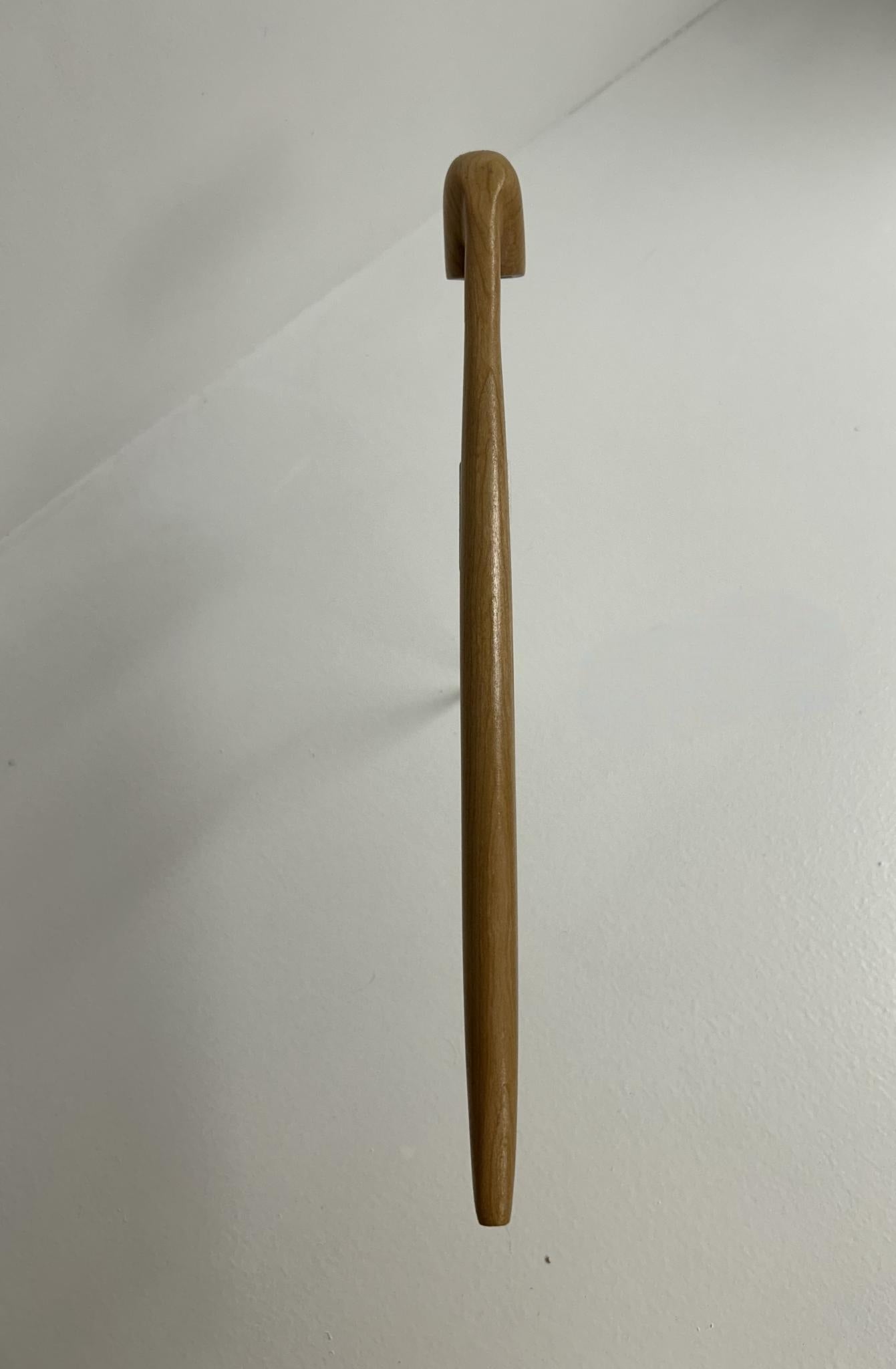 12 1/2" Cherry wood pipe with 5/8" bowl diameter and 3/4" bowl depth