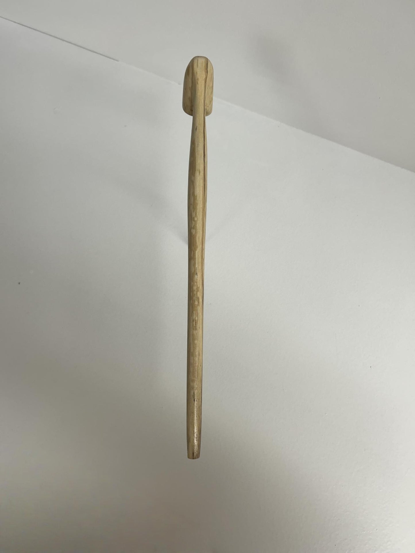 13" Ash wood pipe with 5/8" bowl diameter and 3/4" bowl depth