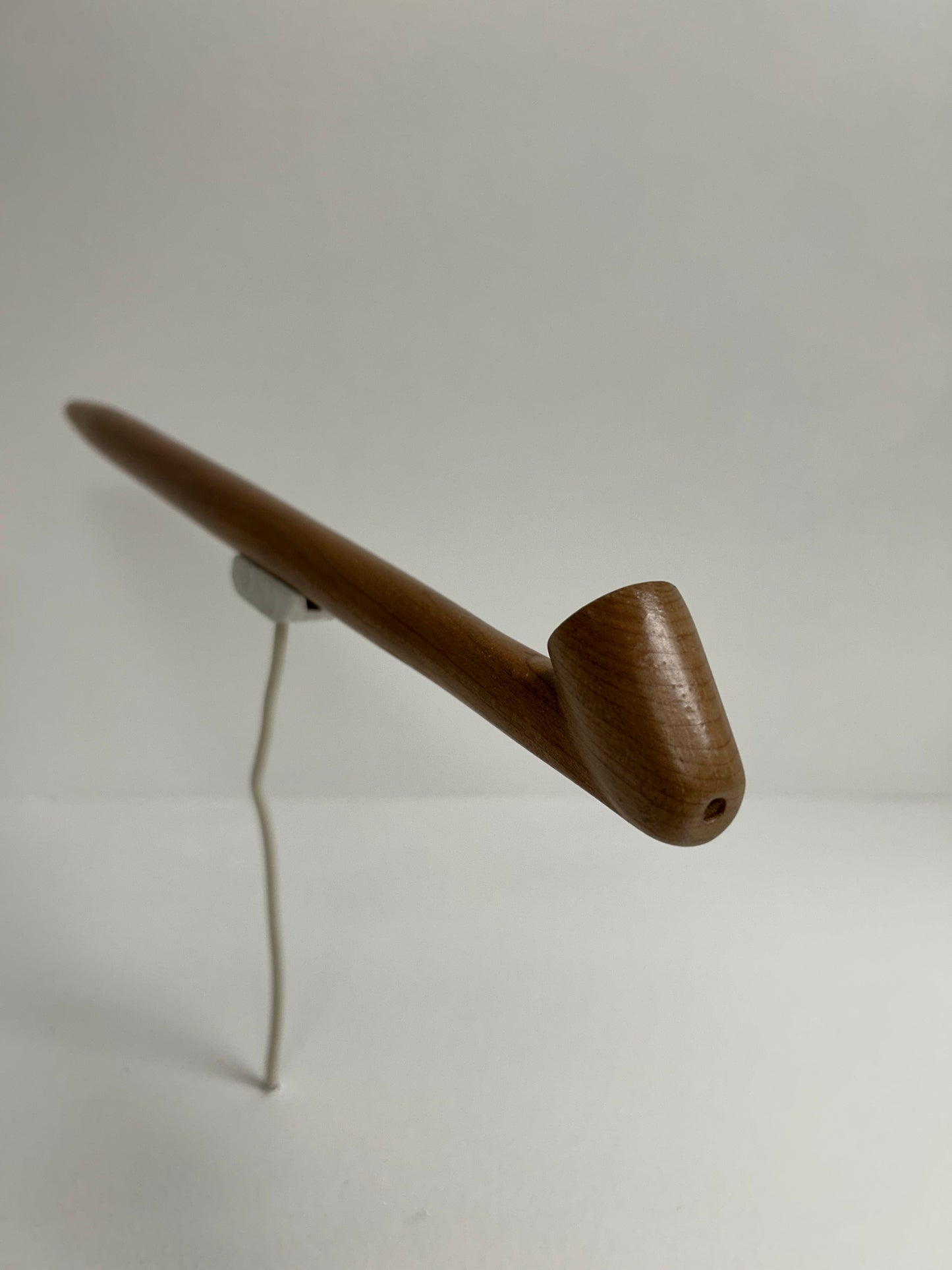 13 3/4" Cherry wood pipe with 5/8" bowl width and depth