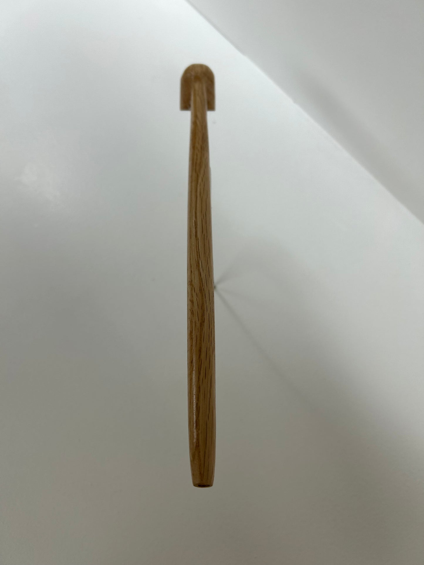 13" Oak wood pipe with 5/8 bowl width and depth