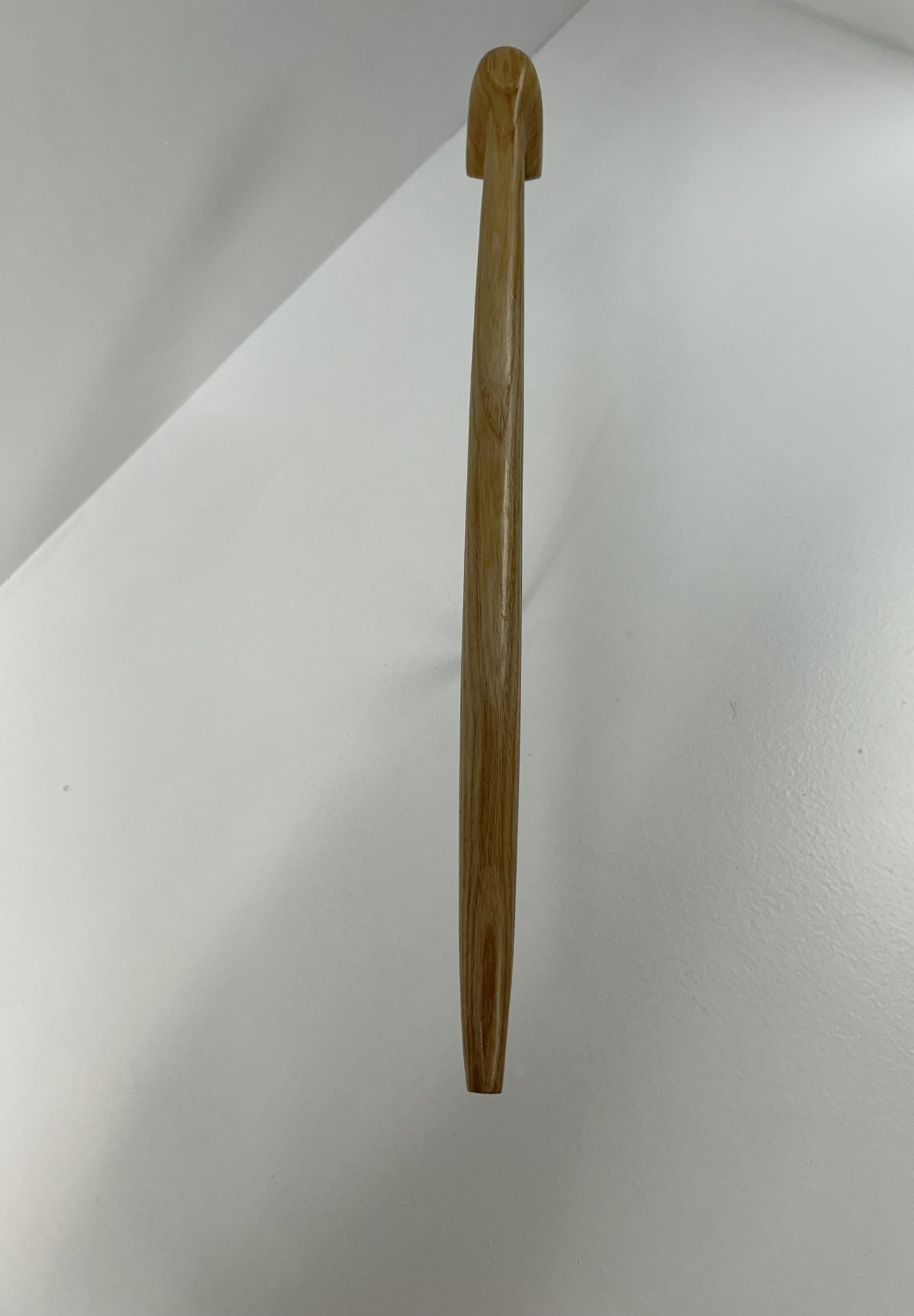 15 1/2" Ash wood pipe with 5/8" bowl width and depth