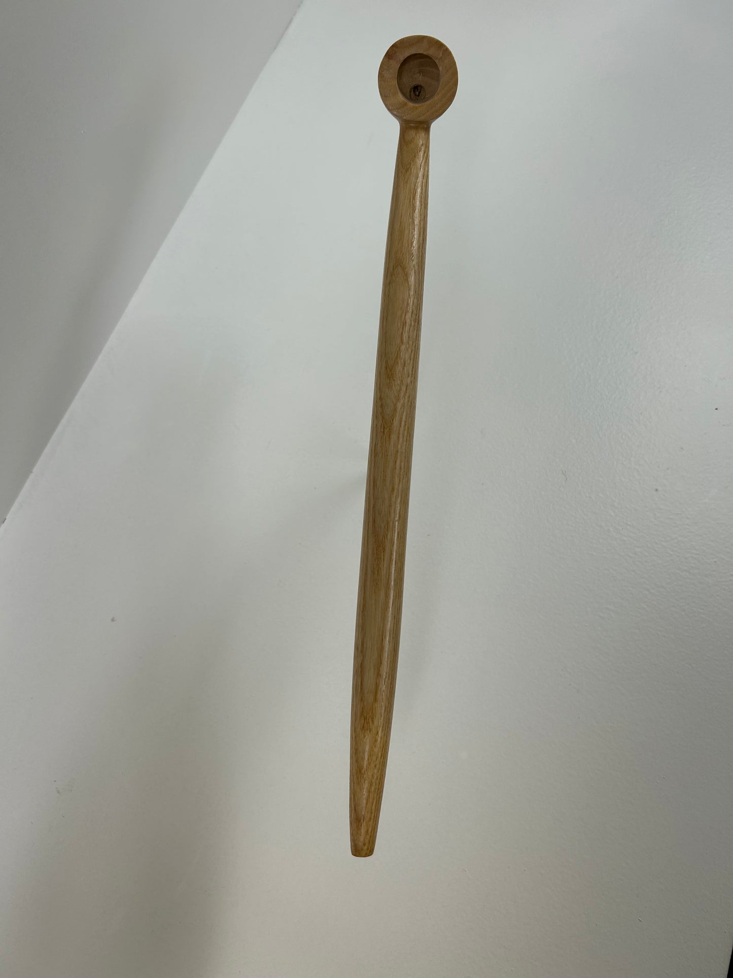 16" Ash wood pipe, 3/4" bowl width and 5/8" depth