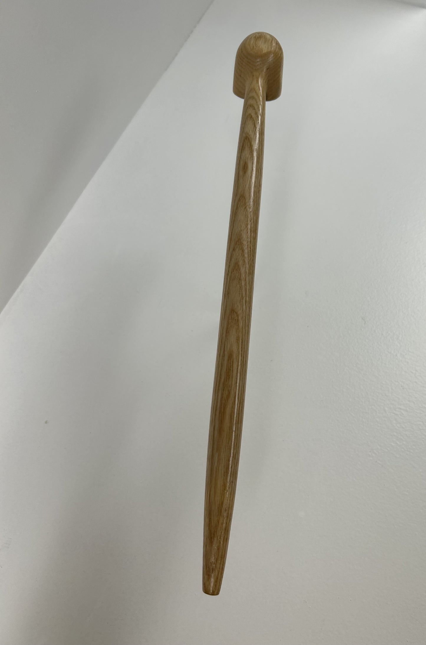 16" Ash wood pipe, 3/4" bowl width and 5/8" depth