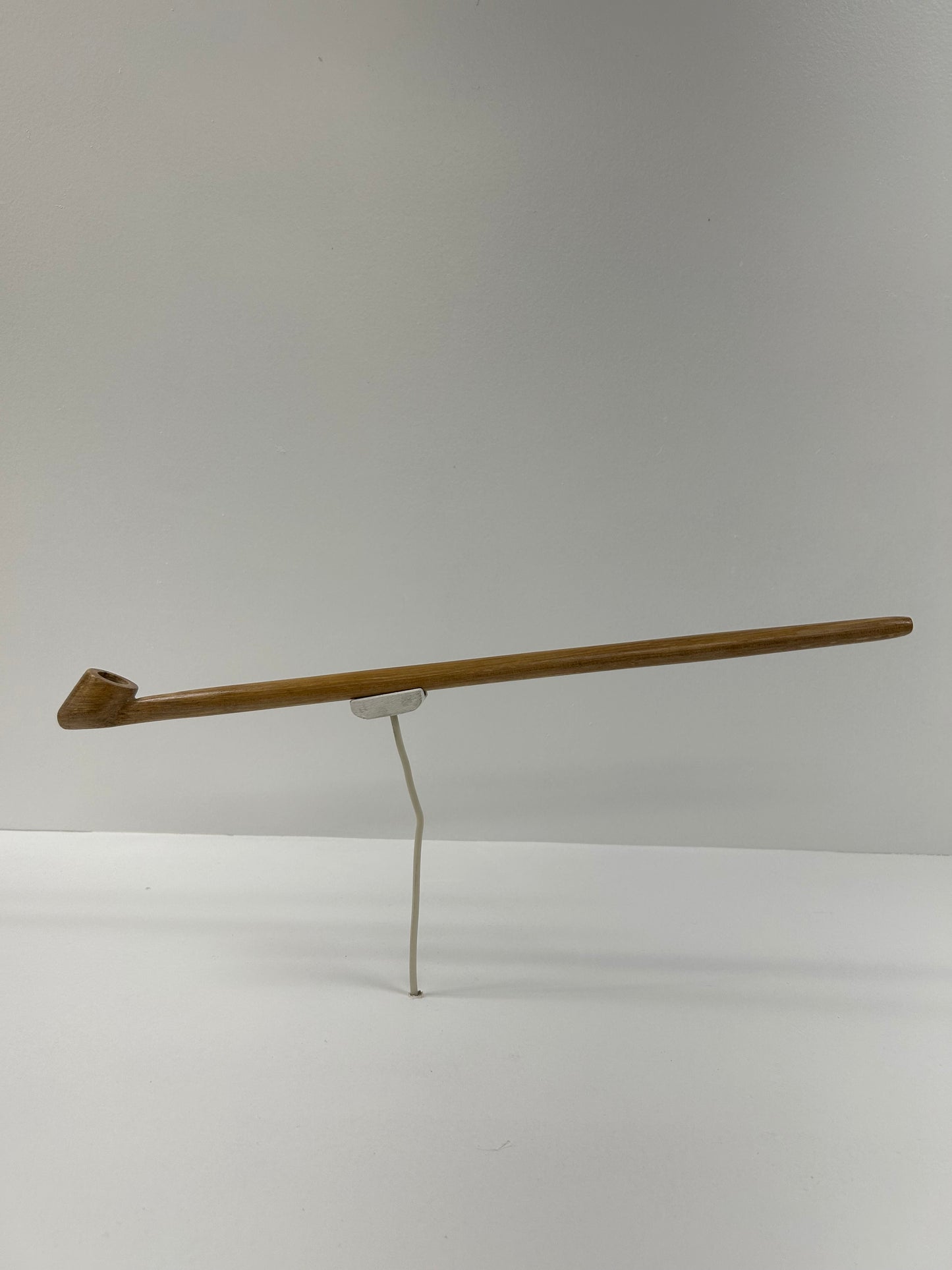 16 3/4" maple wood pipe, 5/8" bowl width and depth