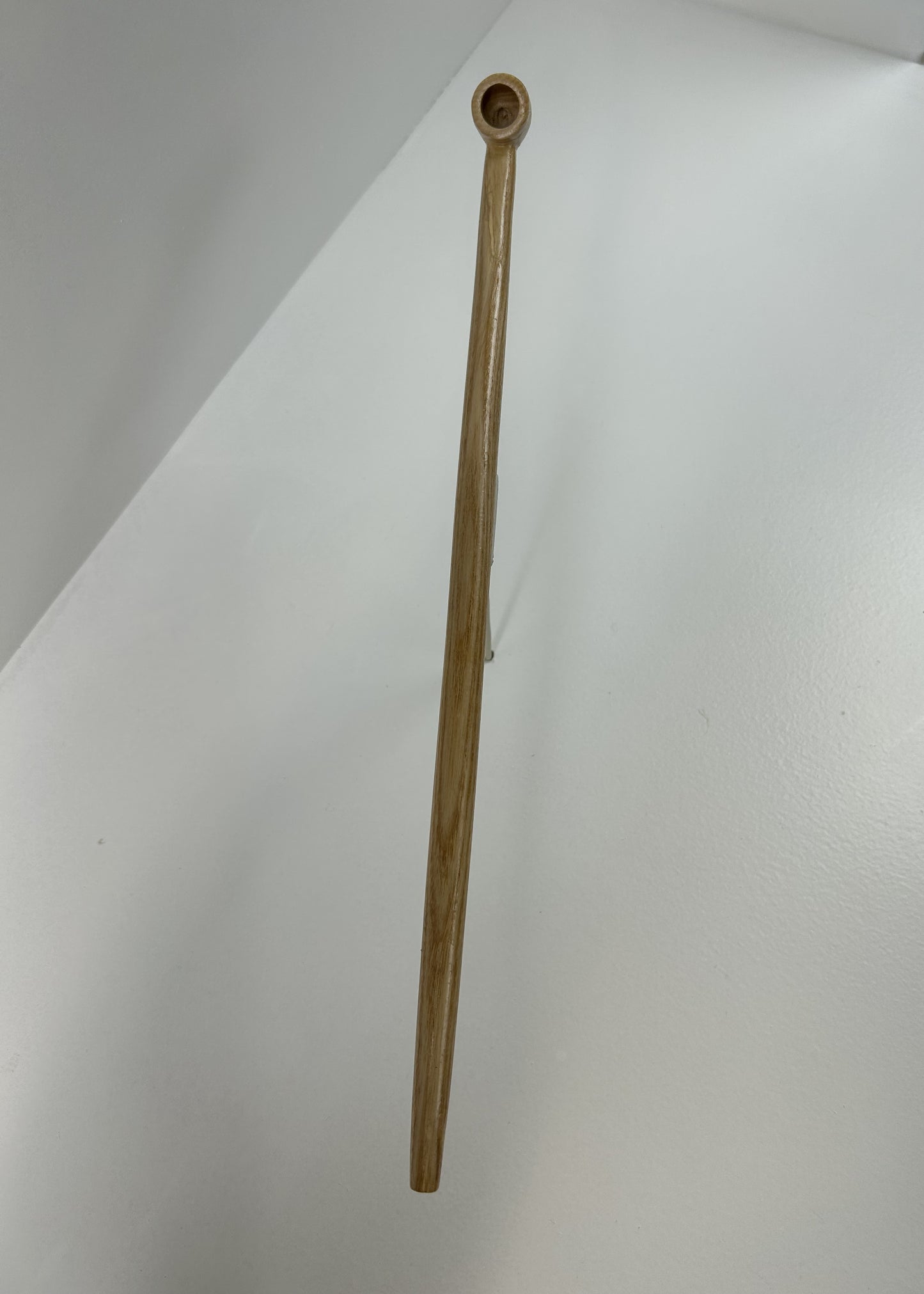 16 1/4" Cherry wood pipe, 5/8" bowl width and depth