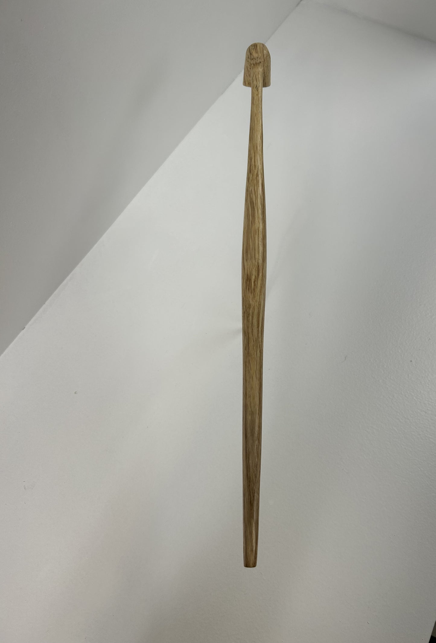 18 1/2" Ash wood pipe, 5/8" bowl width and depth