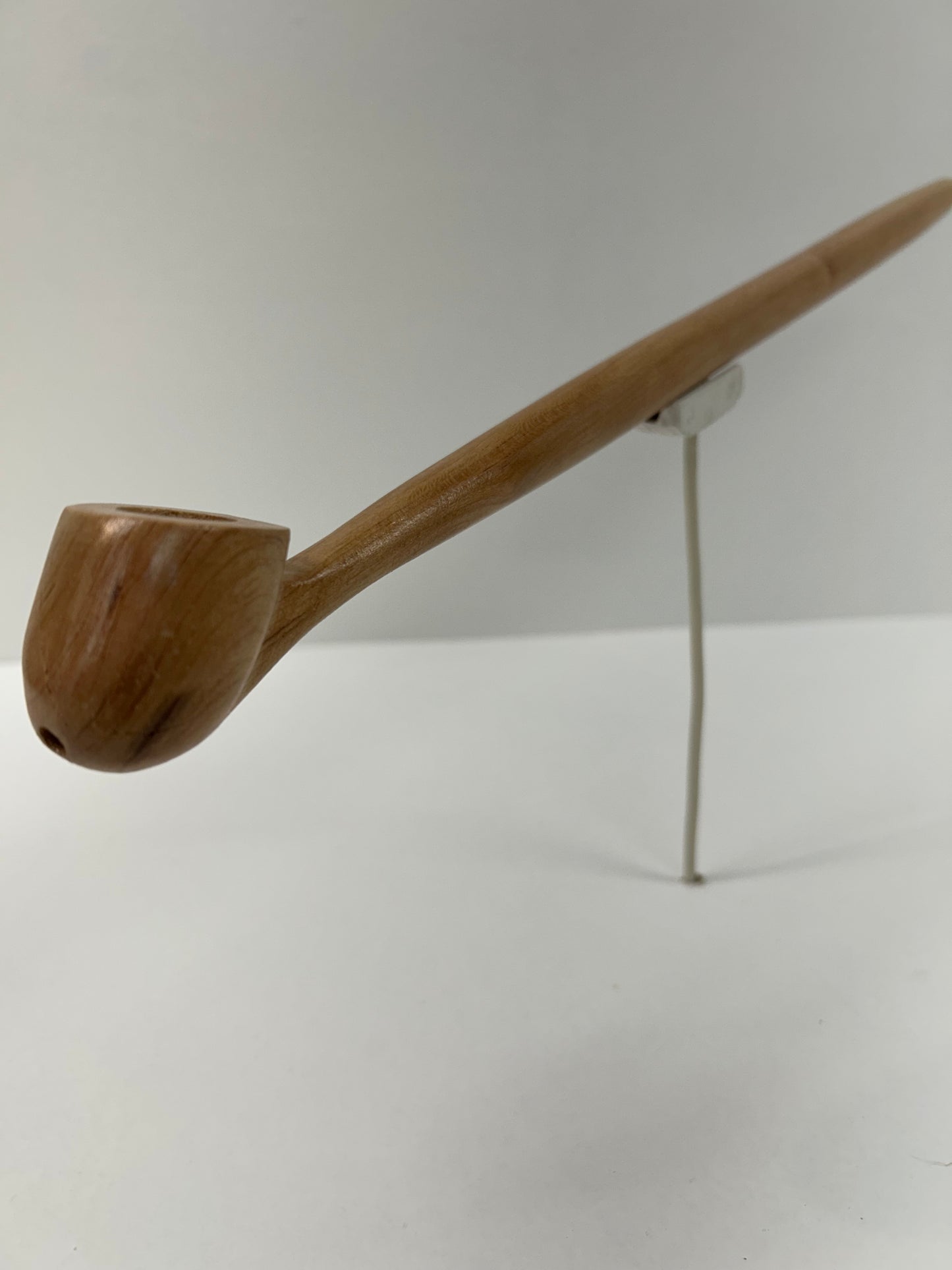 16 1/2" Cherry wood pipe, 5/8" bowl width and depth