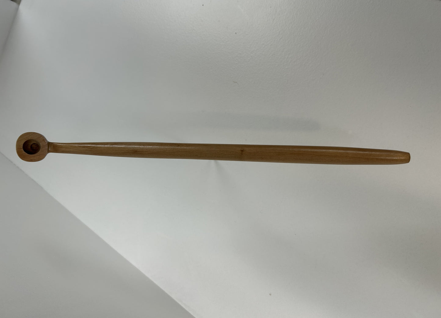 16 1/2" Cherry wood pipe, 5/8" bowl width and depth