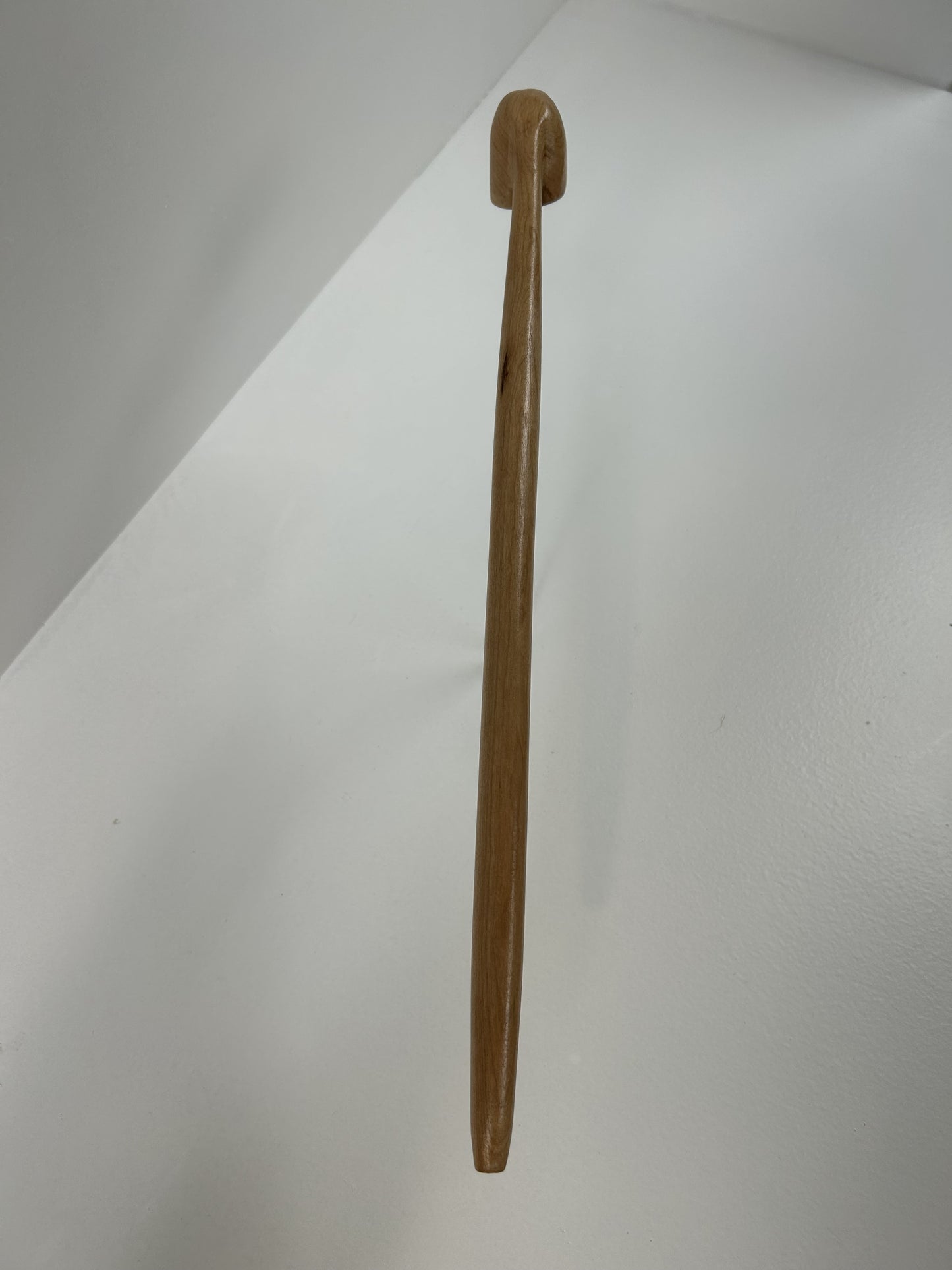 16 1/2" Cherry wood pipe, 5/8" bowl width and depth