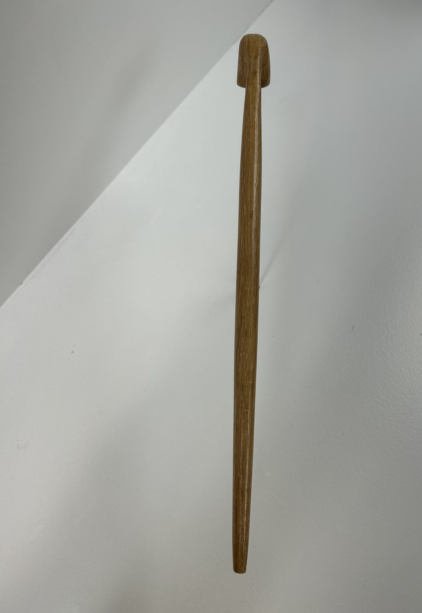 17" Oak wood pipe, 5/8" bowl width and depth