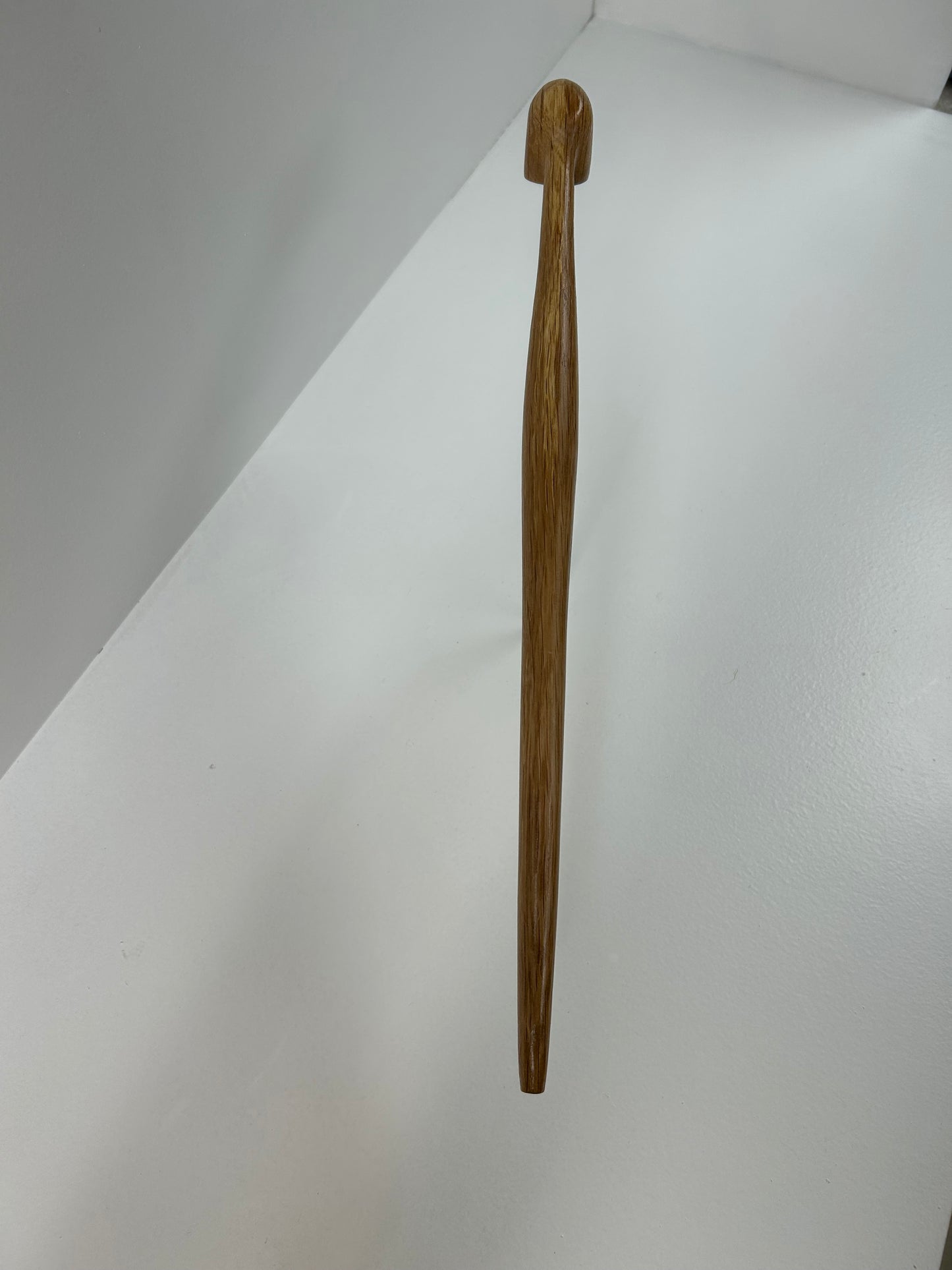 18" Oak wood pipe, 5/8" bowl width and depth