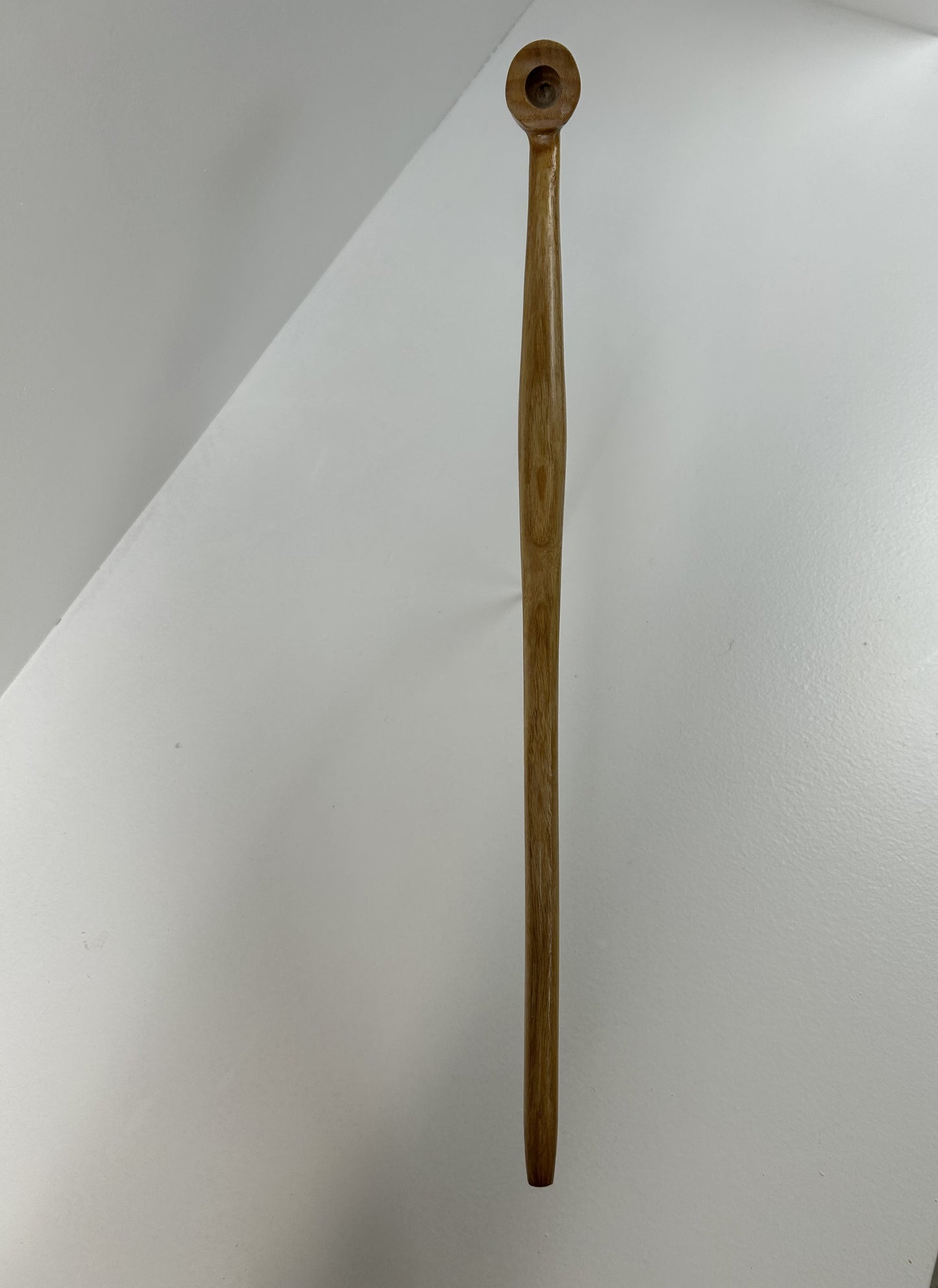 18 1/4" Ash wood pipe, 5/8" bowl width and depth