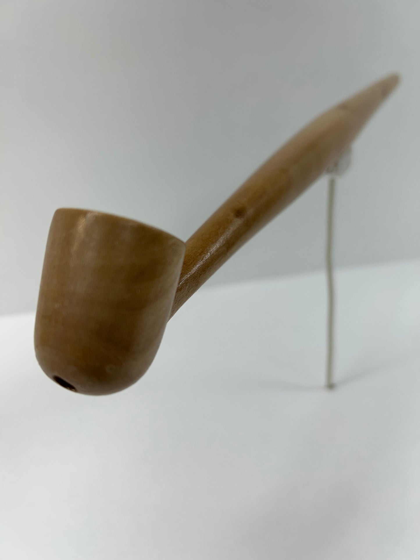 19" Cherry wood pipe, 5/8" bowl width and depth