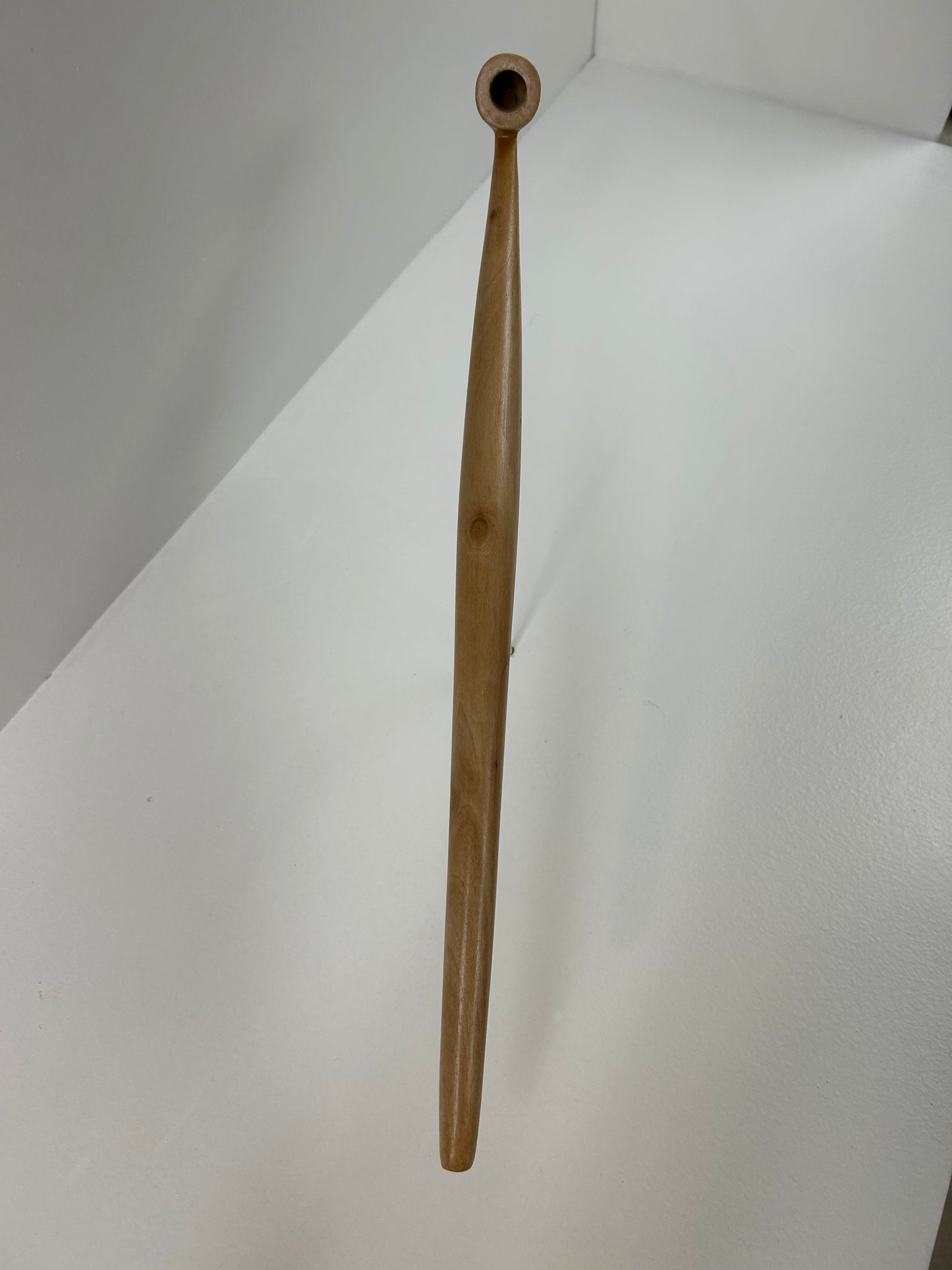 19" Cherry wood pipe, 5/8" bowl width and depth