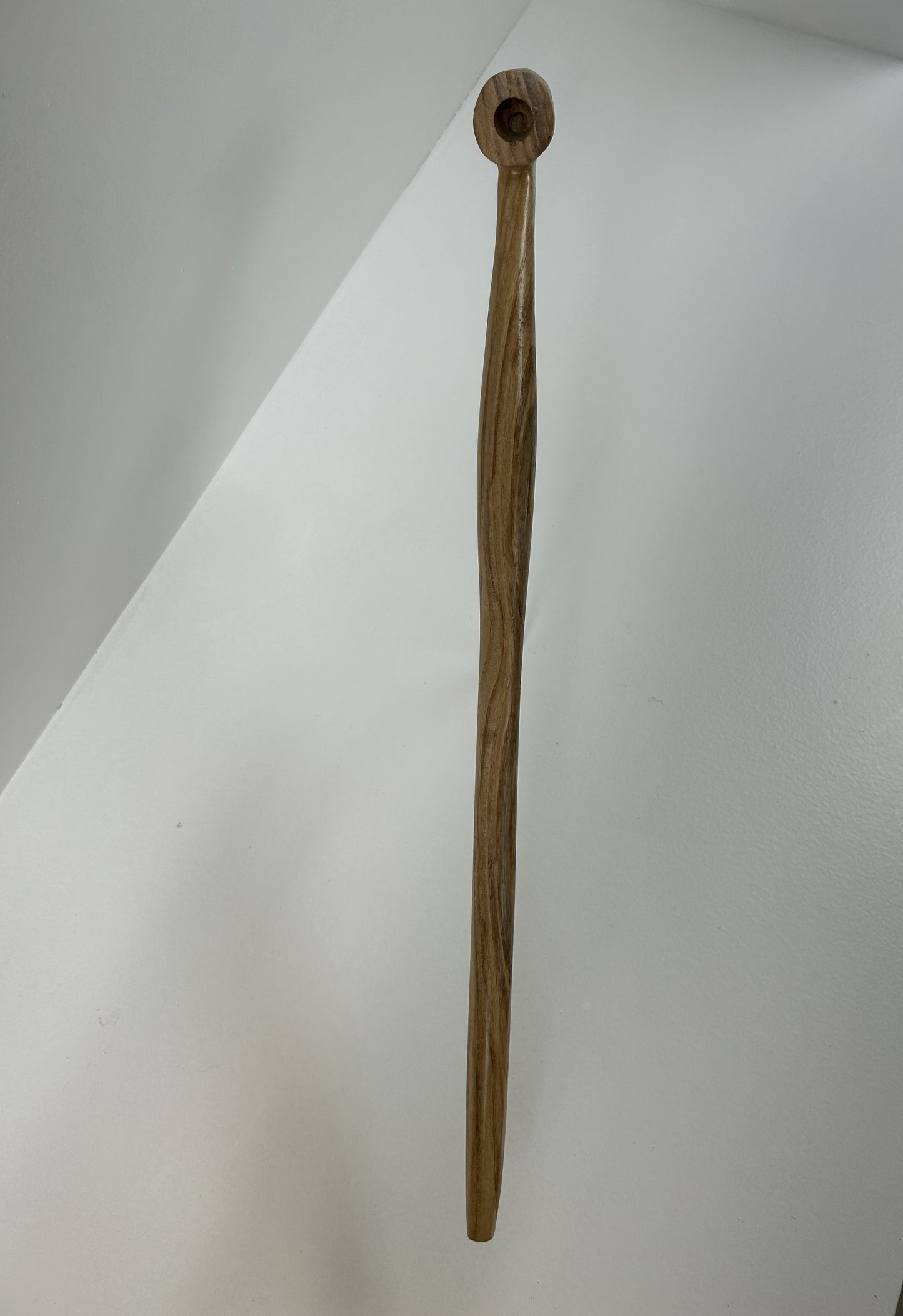20" Ash wood pipe, 5/8" bowl width and depth