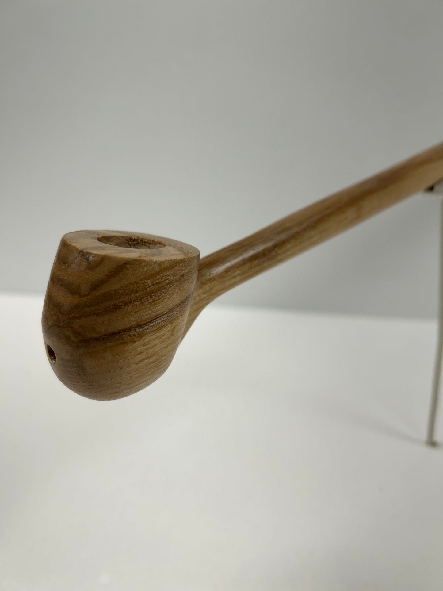 21 1/4" Ash wood pipe, 5/8" bowl width and depth
