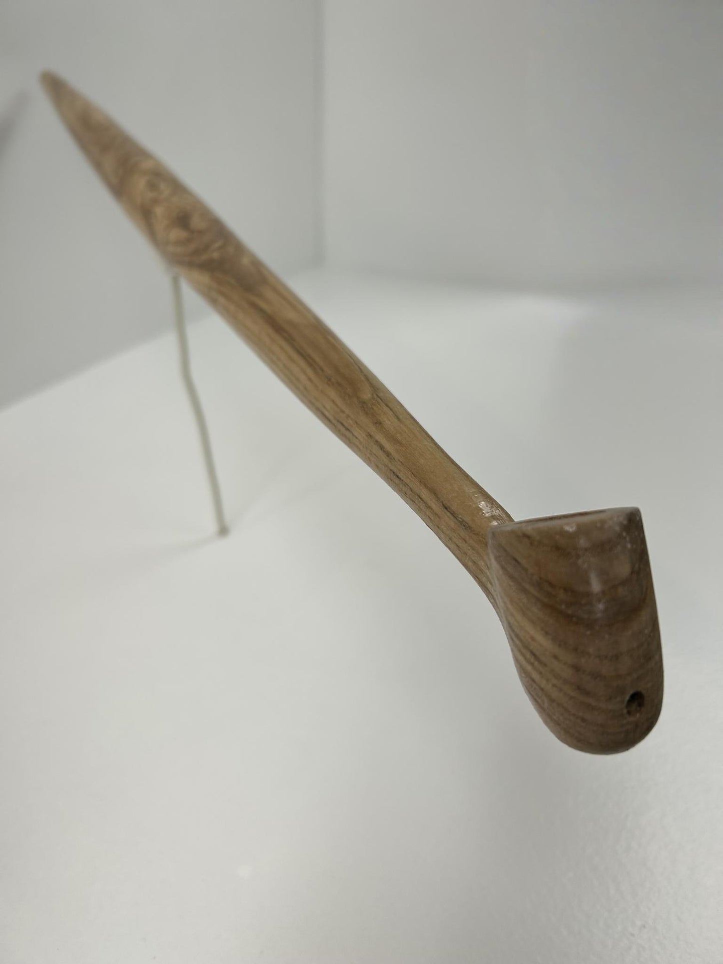 21 3/4" Ash wood pipe, 5/8" bowl width and depth