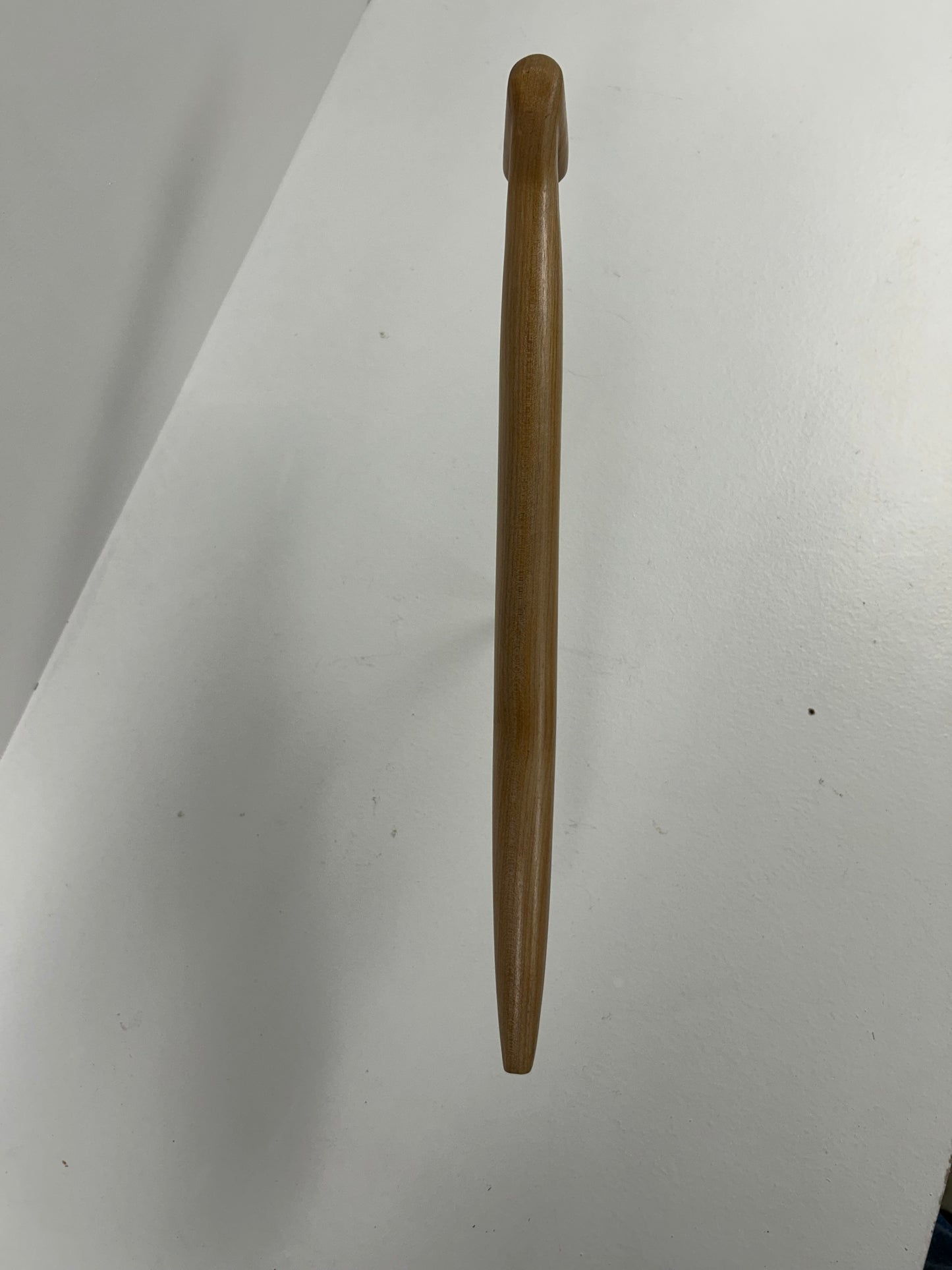 14 3/4" Maple wood pipe, bowl width 1/2" and depth 5/8"