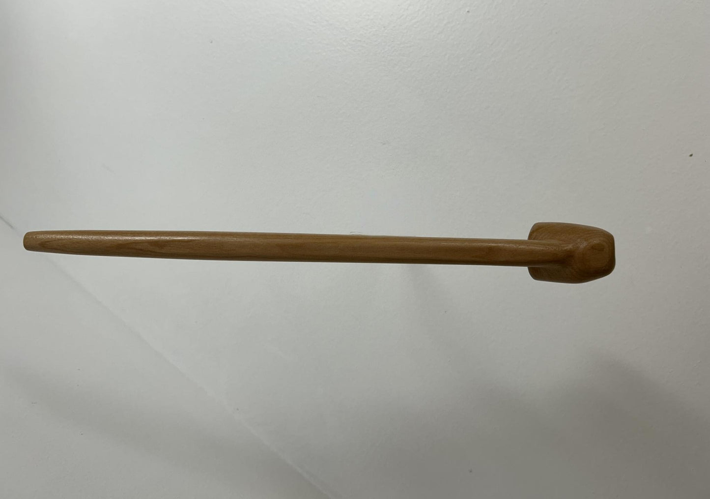 12 1/2 " Cherry wood pipe with 5/8" bowl width and 3/4" bowl depth