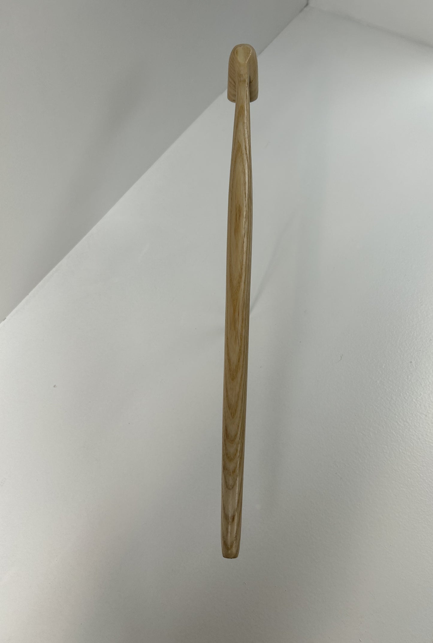 16 3/4" Ash wood pipe, 5/8" bowl width and depth