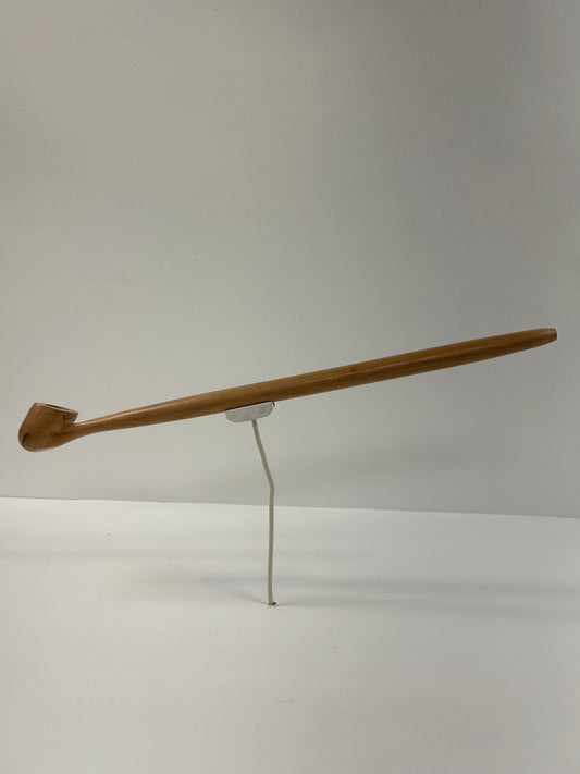 16 1/2" Cherry wood pipe, 5/8" bowl width and depth