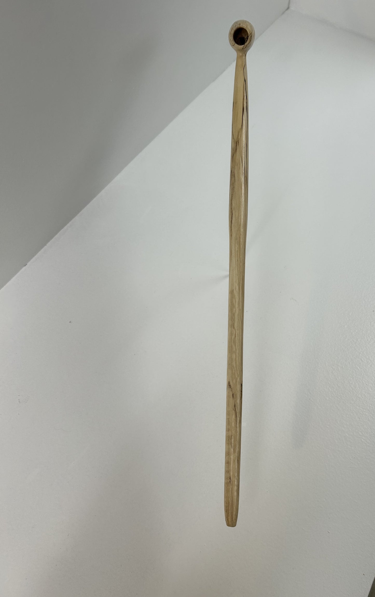 19 3/4" Ash wood pipe, 5/8" bowl width and depth