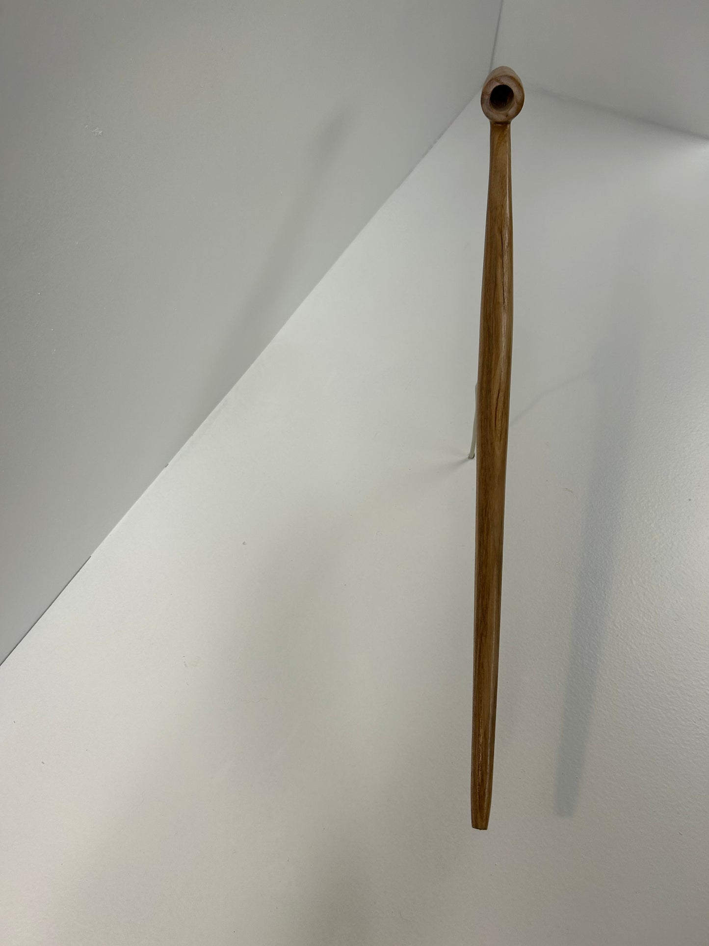 21 1/4" Ash wood pipe, 5/8" bowl width and depth