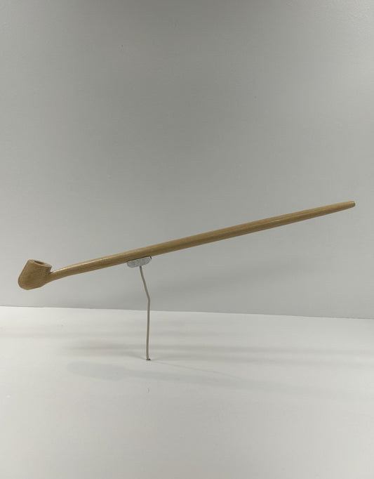 21" Ash wood pipe, 5/8" bowl width and depth