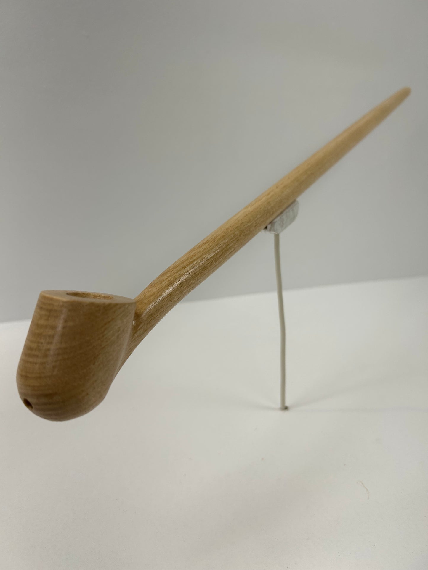 21" Ash wood pipe, 5/8" bowl width and depth