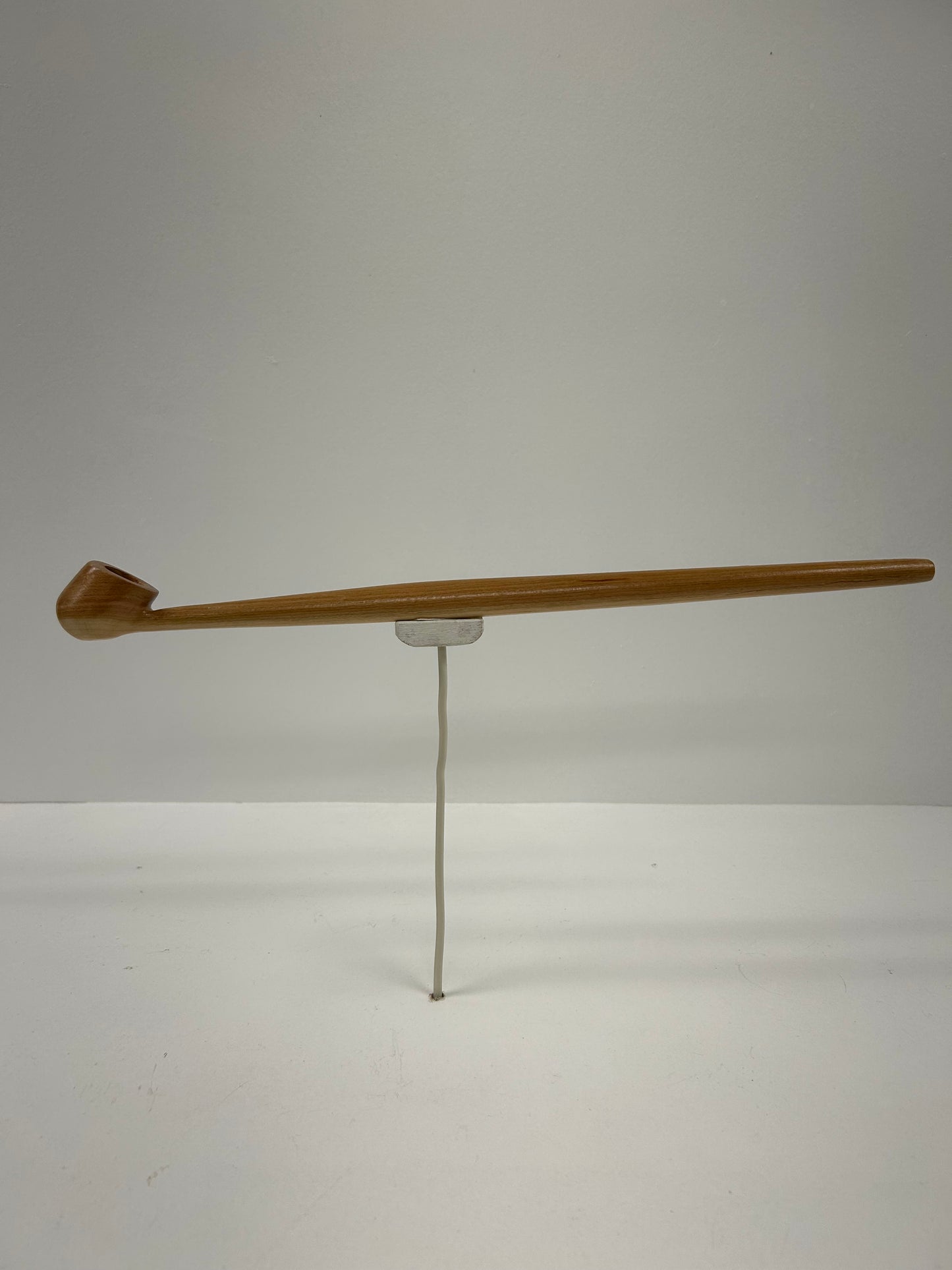 14 1/2" Cherry wood pipe, 5/8" bowl width and depth