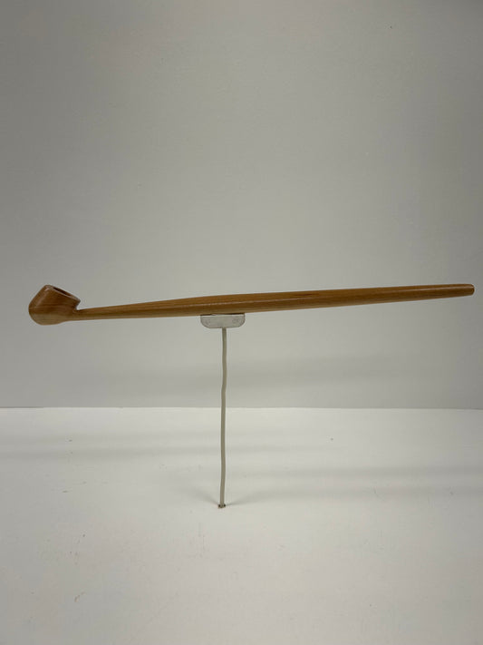 14 1/2" Cherry wood pipe, 5/8" bowl width and depth