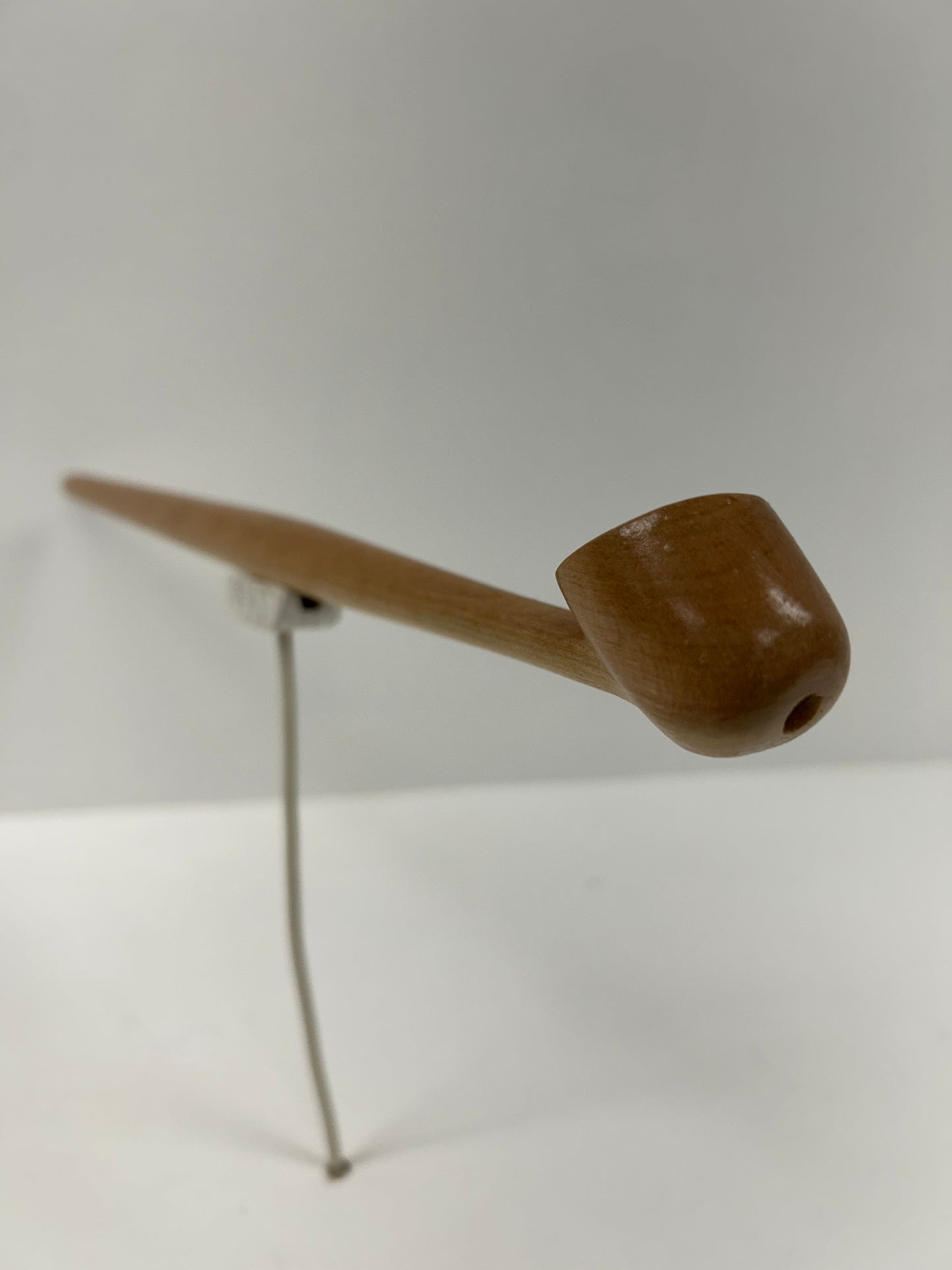 14 1/2" Cherry wood pipe, 5/8" bowl width and depth
